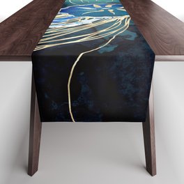 Metallic Jellyfish III Table Runner