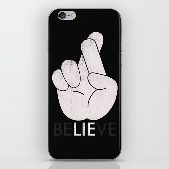Finger Crossed iPhone & iPod Skin