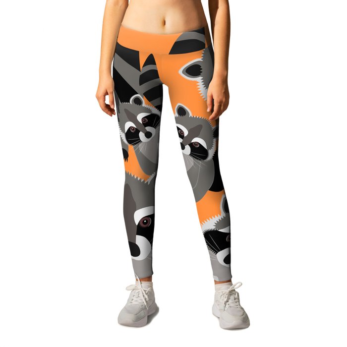 Raccoon Mischief Leggings