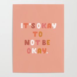 It's okay to not be okay Poster