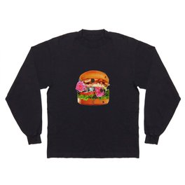 Burger & Roses · Burger Rose Long Sleeve T-shirt