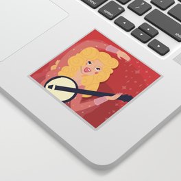 Dolly is Magic Sticker