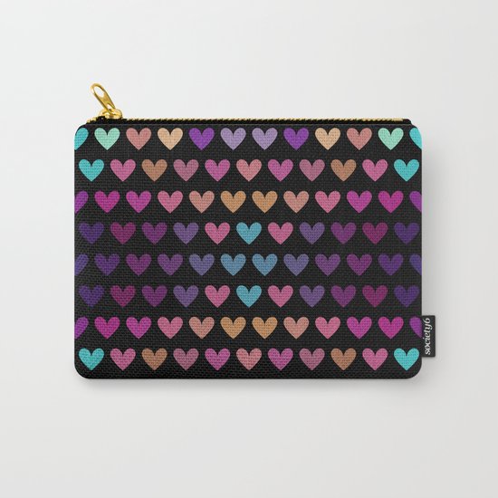 Colorful hearts IV Carry-All Pouch