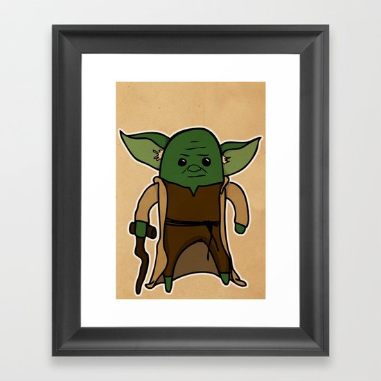 Yoda Framed Art Print