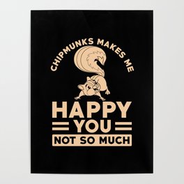 Chipmunk Poster
