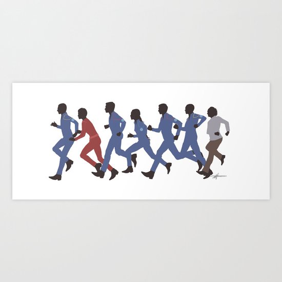 Away Mission: Enterprise Art Print