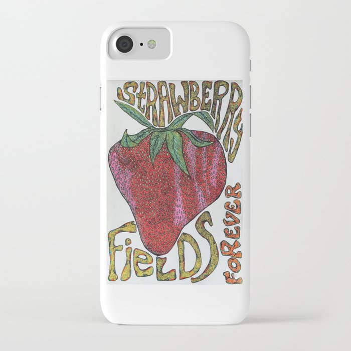 Strawberry Fields Forever  iPhone Case