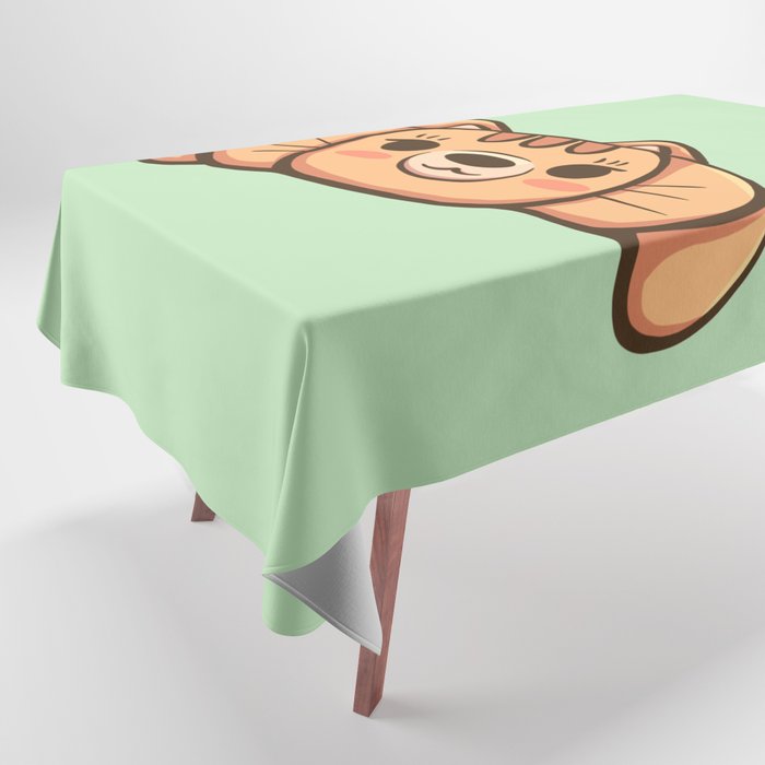 Cute Croissant Tablecloth