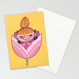 Little My on a tulip Stationery Cards