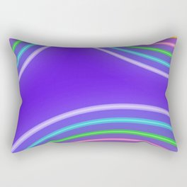Neon Rainbow  Rectangular Pillow