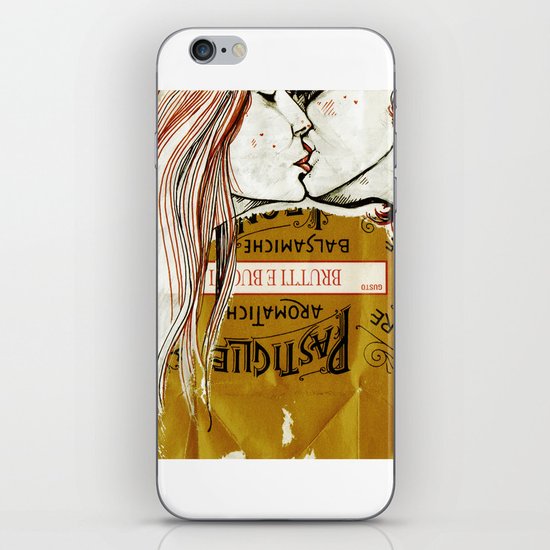 kiss kiss iPhone & iPod Skin