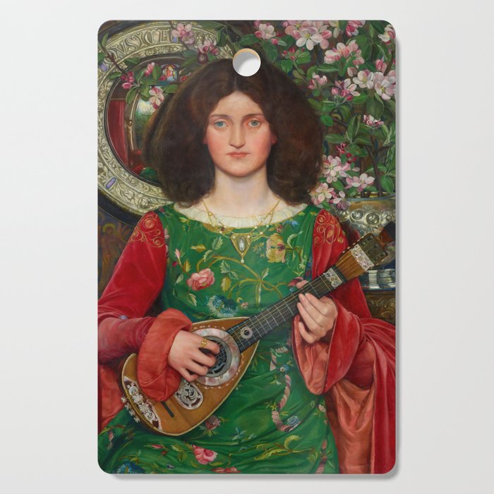 Musica (Melody), 1895-97, Kate Elizabeth Bunce Cutting Board