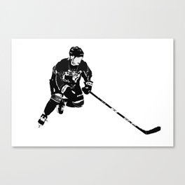 Born for Hockey - Hockey Player Canvas Print