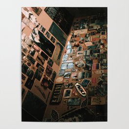 Wall of Memories Film Print Poster