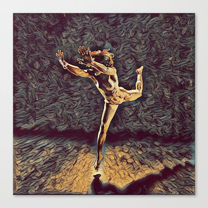 1315s Zac Dancer Leaping Air Time Beautiful Black Woman Antonio