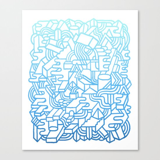 Wave Machine Canvas Print