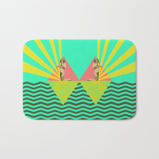 dear god, what could i wear today ?! Bath Mat
