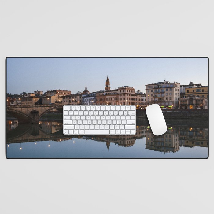 Arno at Dusk  |  Travel Photography Desk Mat