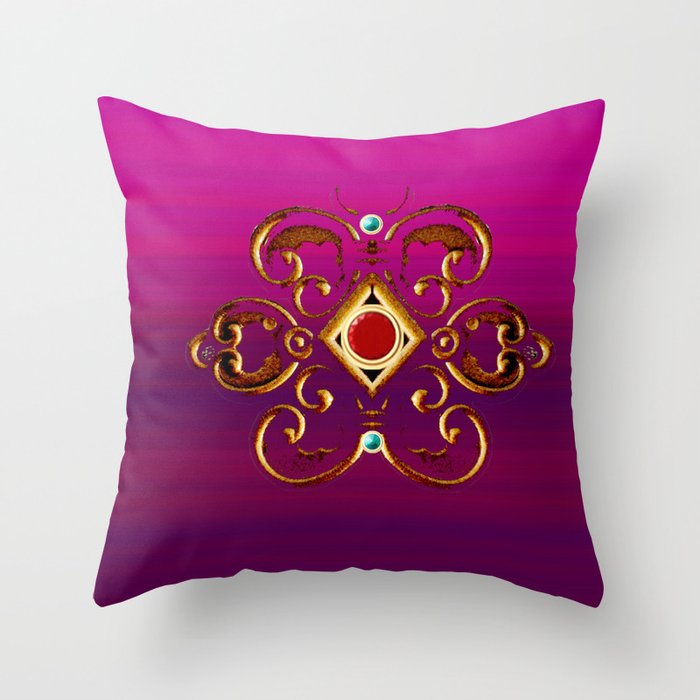 Royal V/X: Arabia Throw Pillow