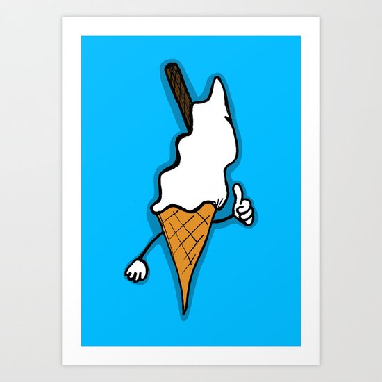 Ice To See You Art Print