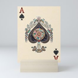 Playing Cards - Digital Decoupage Mini Art Print