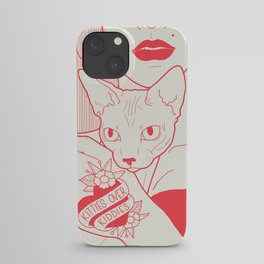 Kitties Over Kiddies iPhone Case