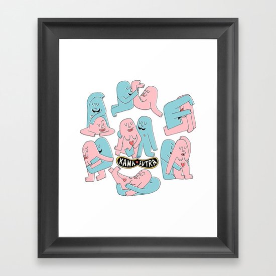 Kama Sutra Framed Art Print