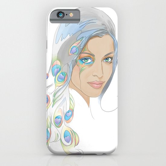 Peacock Rai iPhone & iPod Case