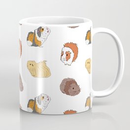 Guinea Pig Cartoon Pattern Fun! Coffee Mug