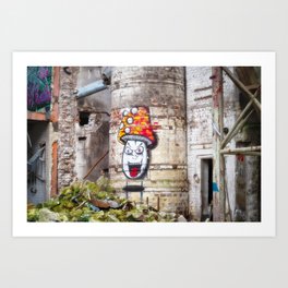 Lost places Art Print | Graffiti, Digital Manipulation, Color, Macro, Art, Film, Ruinen, Photo, Lostplaces, Hdr 