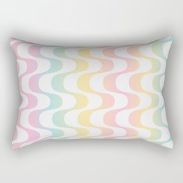 Gradient Copacabana Stripes Rectangular Pillow