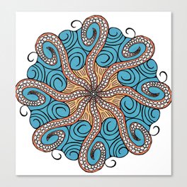 Octopus Canvas Print