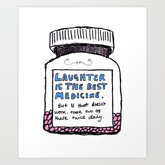 Laughter Art Print