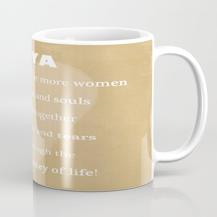 YaYa Typography Coffee Mug