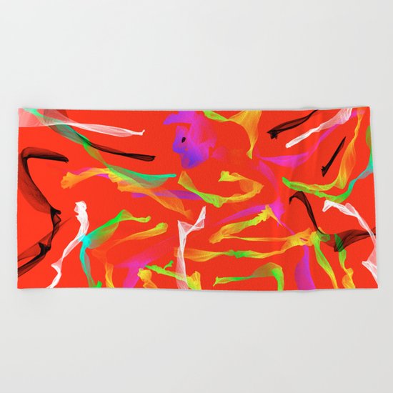 Sexy Dancer Beach Towel