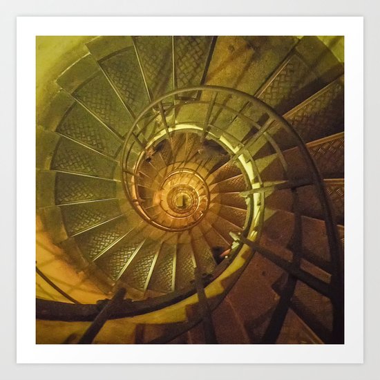 One More Step Art Print