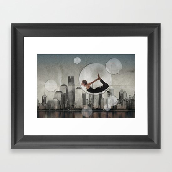 bow city Framed Art Print