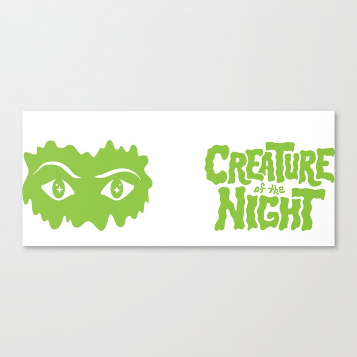 Creature of the Night Canvas Print