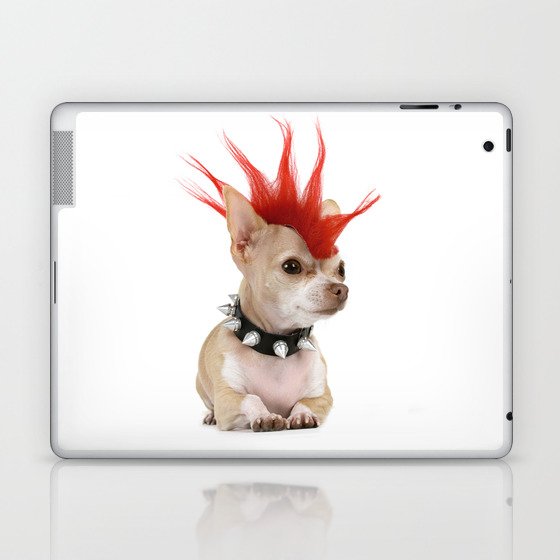 Punk Chihuahua Laptop & iPad Skin