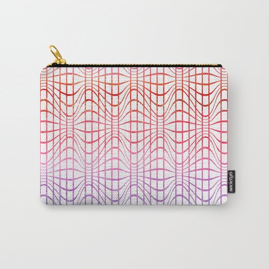 Straight and curved lines - Optical Game 19 Carry-All Pouch