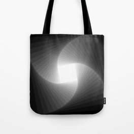 Square spiral - Dark Tote Bag