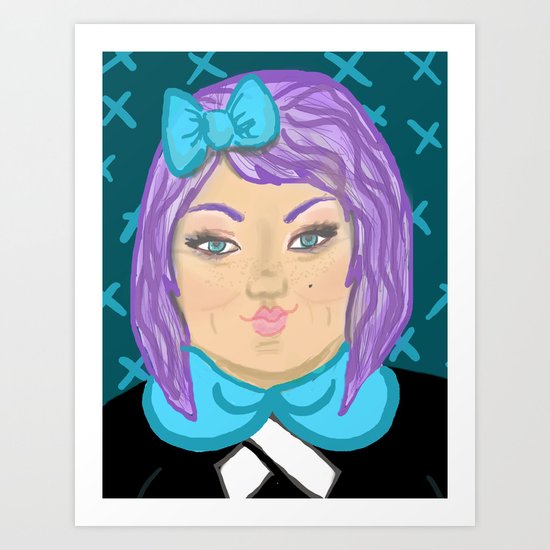 Allison Willow Art Print