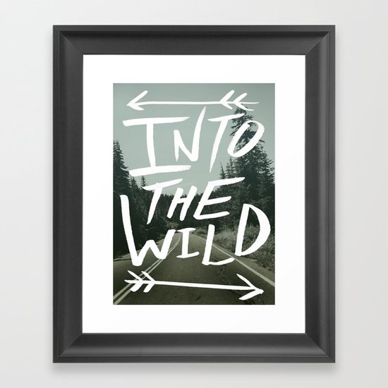 Into the Wild II Framed Art Print