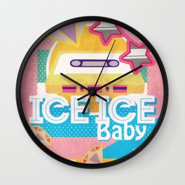 Ice Ice Baby Wall Clock