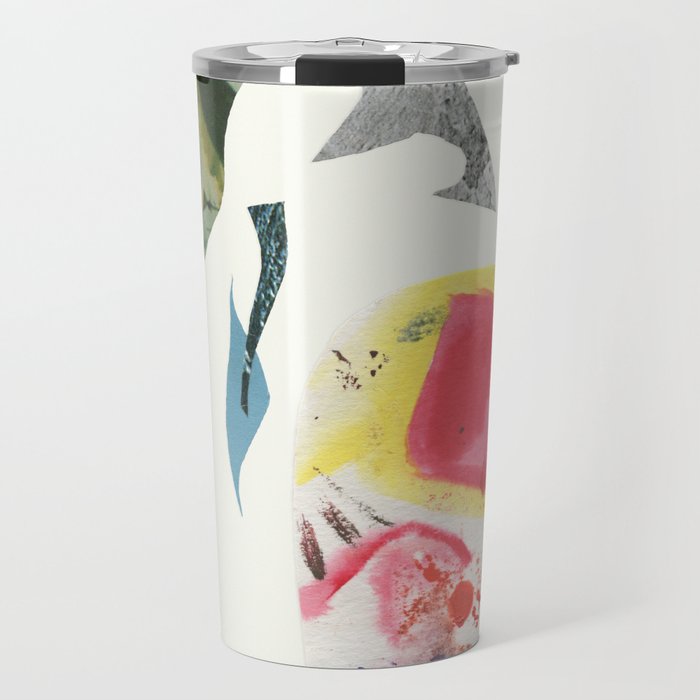 Abstract Leftovers Collage  Travel Mug