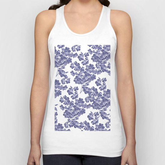 Floral pattern 14 Unisex Tank Top