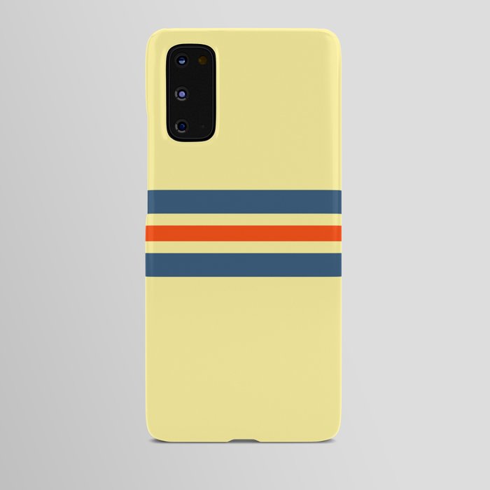 Classic Retro Stripes Amabie Android Case