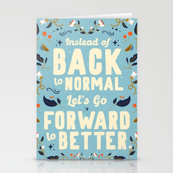 Forward to Better Stationery Cards