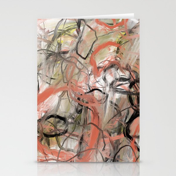 Expressionist Painting.. Abstract 119. Stationery Cards