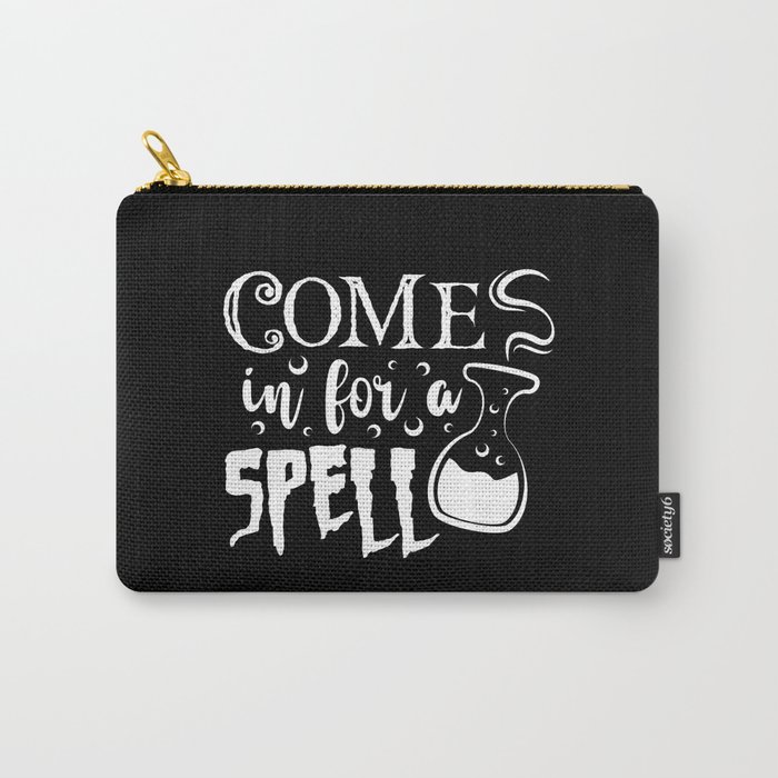 Come In For A Spell Spooky Halloween Cool Carry-All Pouch